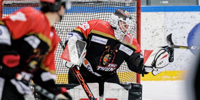 Der EHC Thun schloss die Qualifikation auf Rang drei ab. EHC Thun