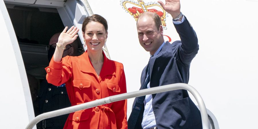 Prinz William und Herzogin Kate sind auf einer Karibikreise anlässlich des Platinjubiläums der Queen.