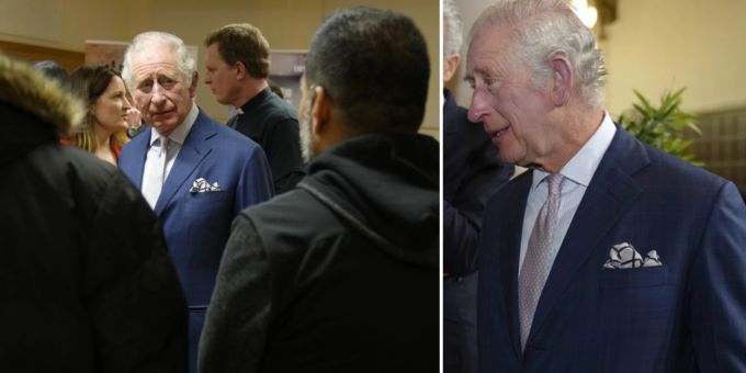 Prinz Charles zeigt sich von den tragischen Geschichten berührt. Prinz Charles