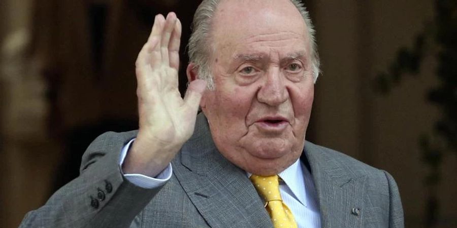 Die Ermittlungen gegen Juan Carlos sind eingestellt worden. Foto: Esteban Felix/AP/dpa