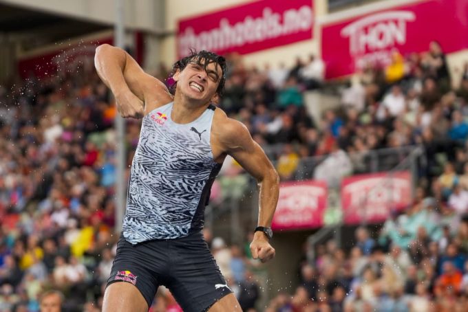 Armand Duplantis gewann in der Diamond Legaue auch in Oslo. Armand Duplantis Diamond League