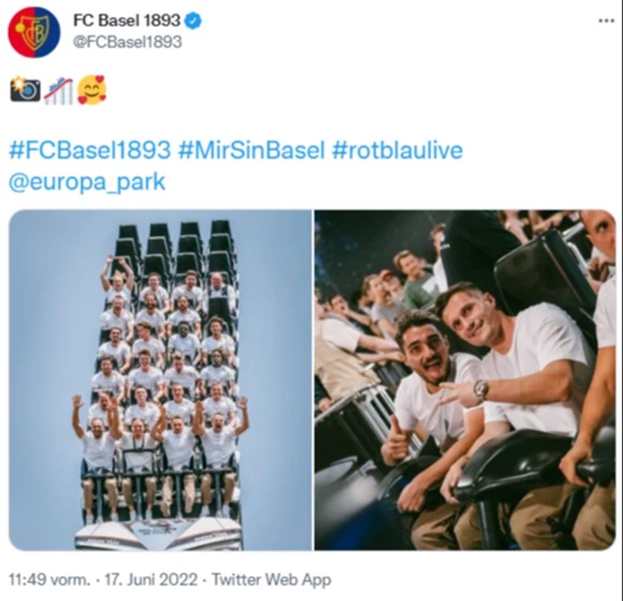 Xhaka und Co reiten natürlich auf den spektakulärsten Bahnen.