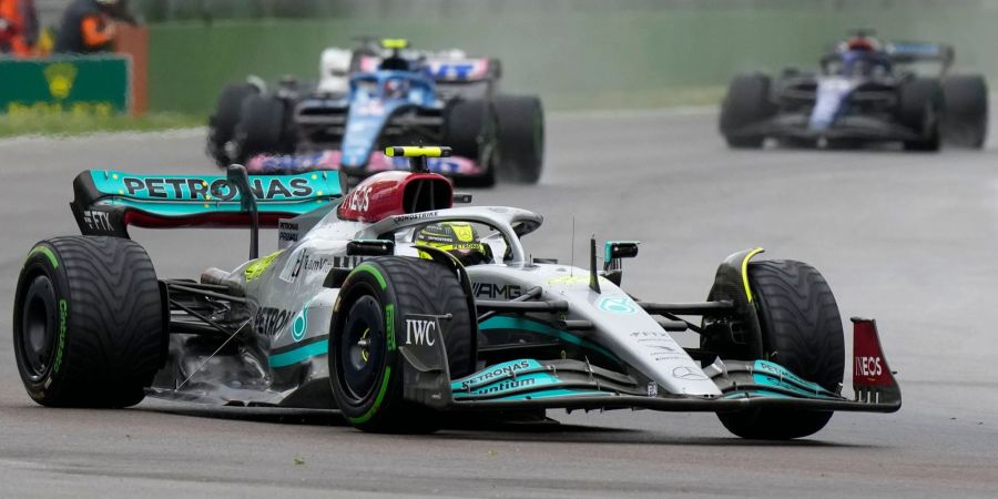 Lewis Hamilton Mercedes Imola