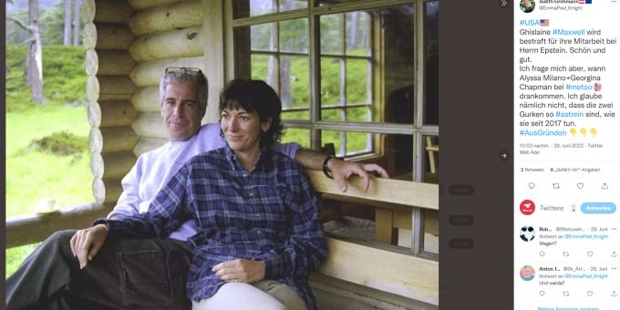 Ghislaine Maxwell ist die Komplizin des verurteilten Sexualstraftäters Jeffrey Epstein (†66). Ghislaine Maxwell
