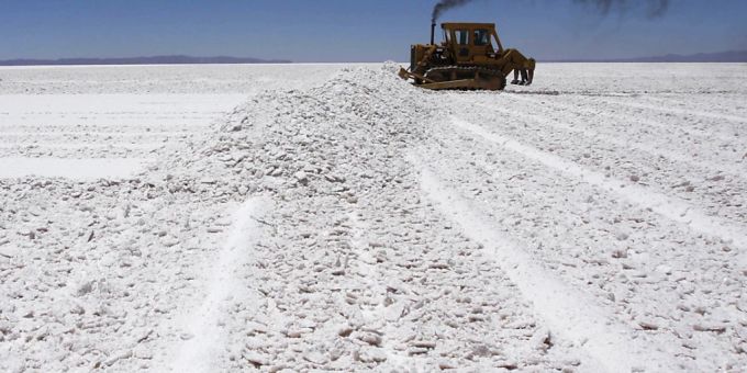 Lithium wird aus Salzseen gewonnen. (Archivbild) serbien Lithium