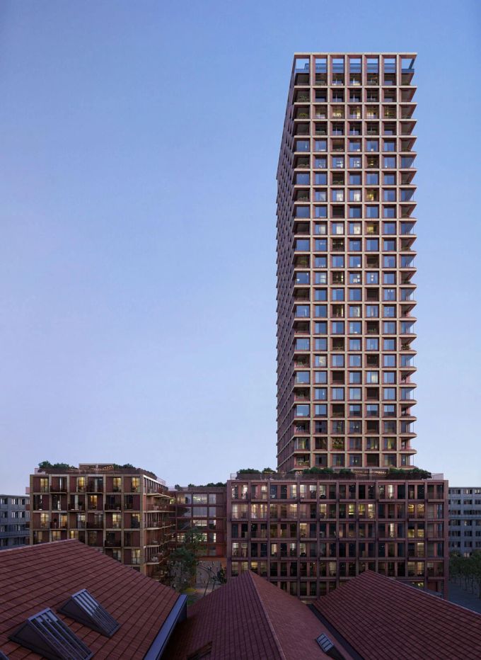 Das Rocket-Hochhaus soll in Winterthur entstehen. Das Rocket-Hochhaus