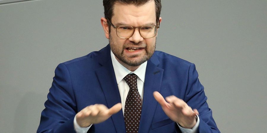 Zeit, «um ein ganz geordnetes, reguläres Gesetzgebungsverfahren zu durchlaufen»: Bundesjustizminister Marco Buschmann.