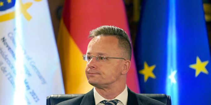 Ungarischer Aussenminister Peter Szijjarto