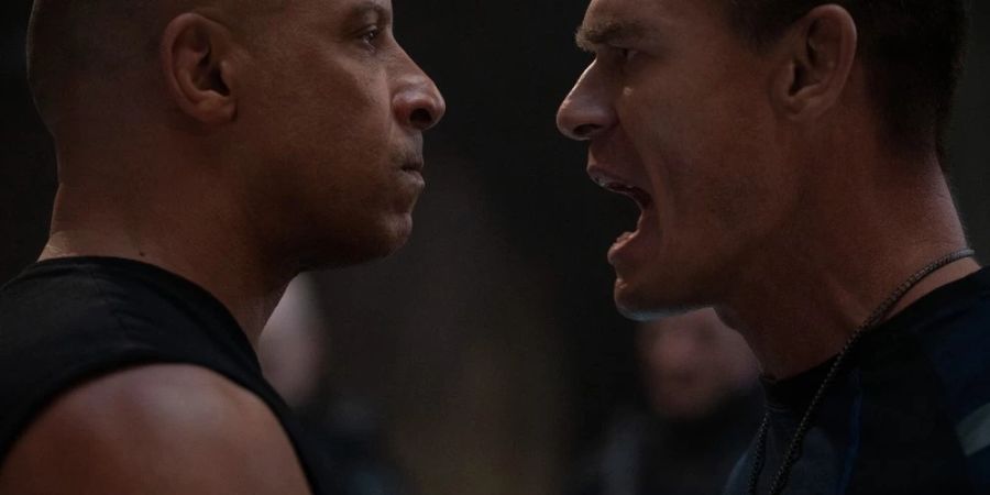 Vin Diesel (l.) und John Cena in «Fast & Furious 9».