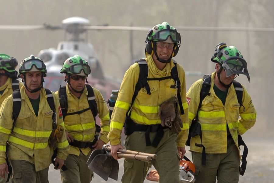 Waldbrand in Spanien