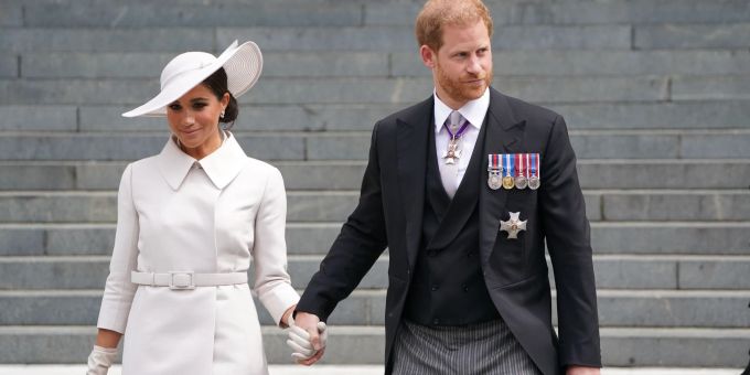 Prinz Harry und Meghan Markle bei ihrem Besuch in London. Prinz Harry Meghan Markle