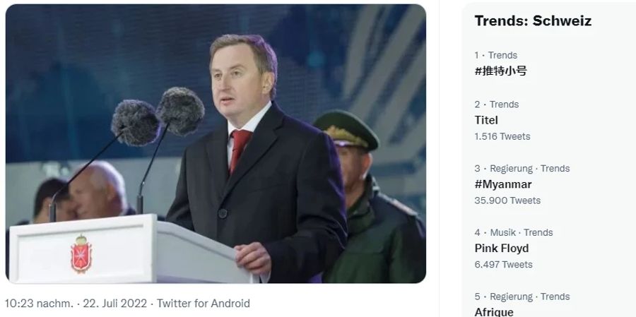 Konoplev leitete eine Rüstungsfirma, die die russische Armee mit zahlreichen Waffen ausstattete.