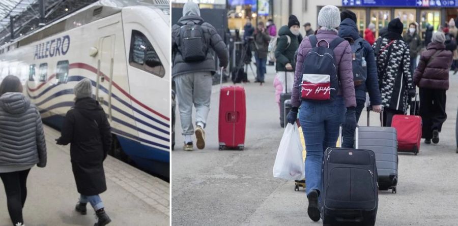 Viele Russen haben wegen der strengen Gesetze des Kremls das Land verlassen.