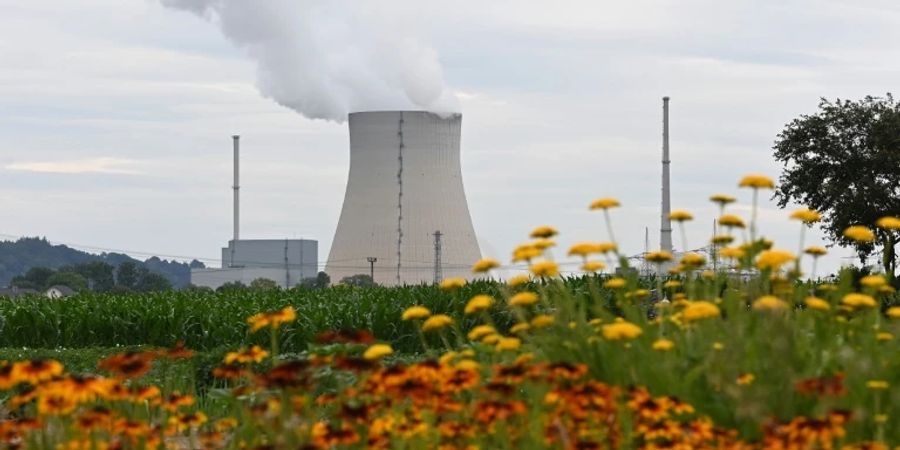Atomkraftwerk Isar 2 in Bayern
