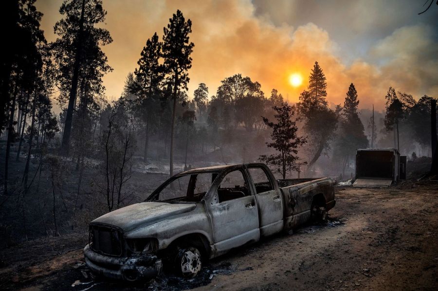 Das Oak Fire wütet nahe des Yosemite-Nationalparks im US-Bundesstaat Kalifornien. Gouverneur Gavin Newsom hat in dem betroffenen Gebiet den Notstand verhängt, Tausende mussten sich in Sicherheit bringen.