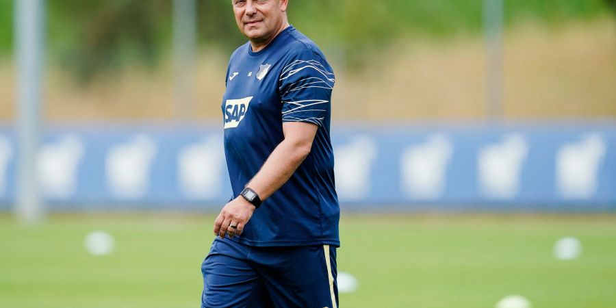 Kann sich über einen Testspielsieg gegen Hellas Verona freuen: Hoffenheims Trainer André Breitenreiter.