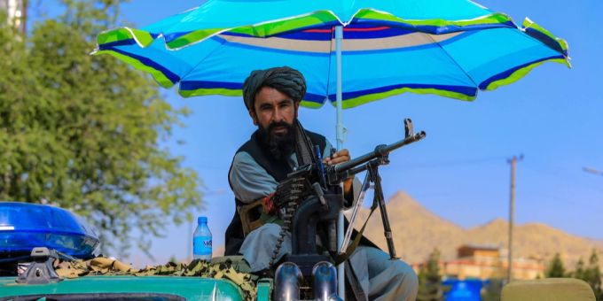 Ein Soldat der Taliban Afghanistan