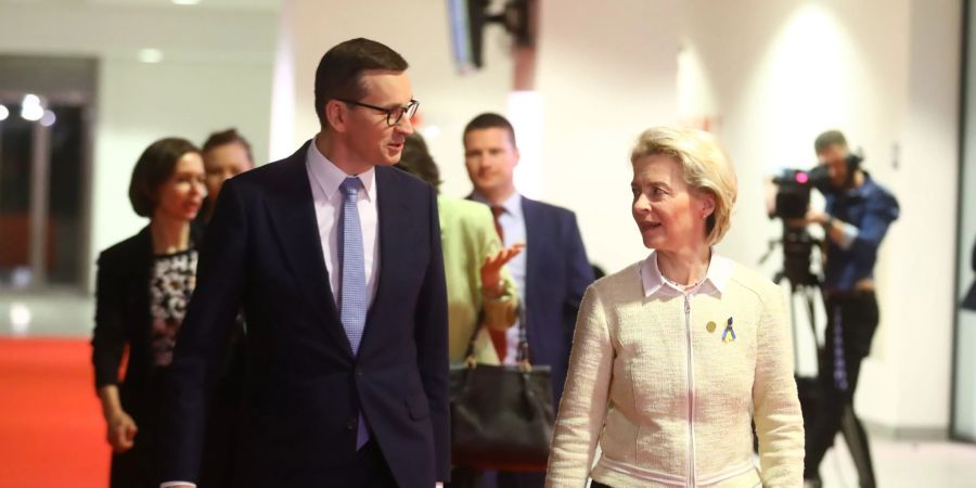 Geberkonferenz in Warschau