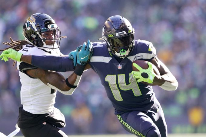 D. K. Metcalf ist das Aushängeschild der Seattle Seahawks. NFL