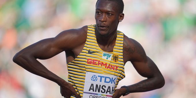 Owen Ansah vom Hamburger SV in Aktion. Owen Ansah vom Hamburger SV in Aktion.