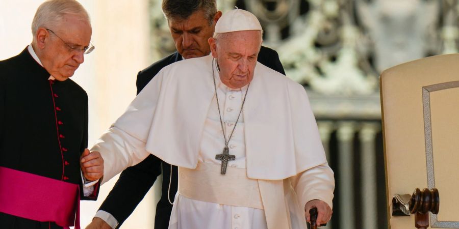 Das Oberhaupt der katholischen Kirche: Papst Franziskus.