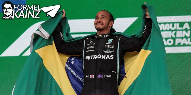 Lewis Hamilton Brasilien Senna