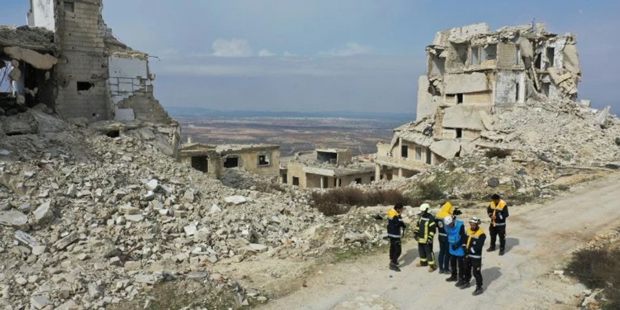 Kriegszerstörungen in Syrien