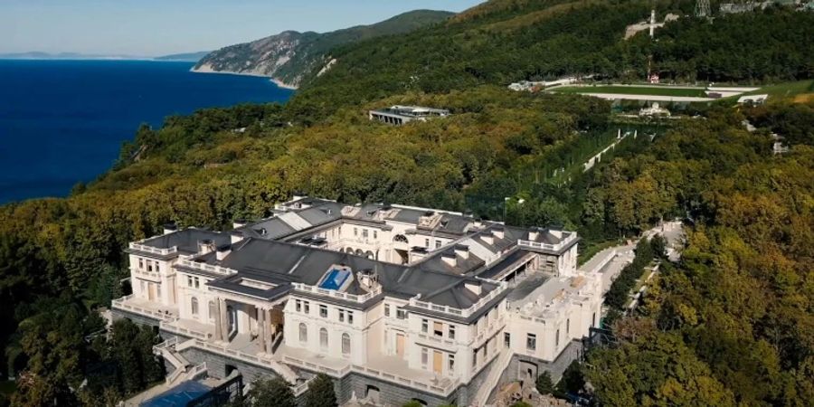 Der mutmassliche «Putin-Palast» am Schwarzen Meer