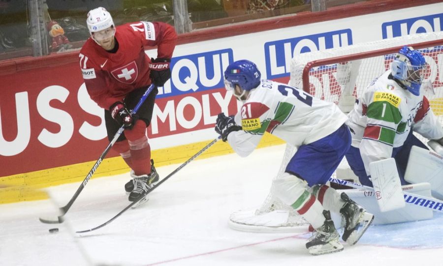 Eishockey WM Schweiz Italien