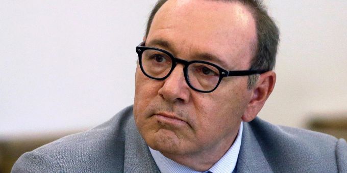 Kevin Spacey, American actor, attends a pretrial hearing in District Court.