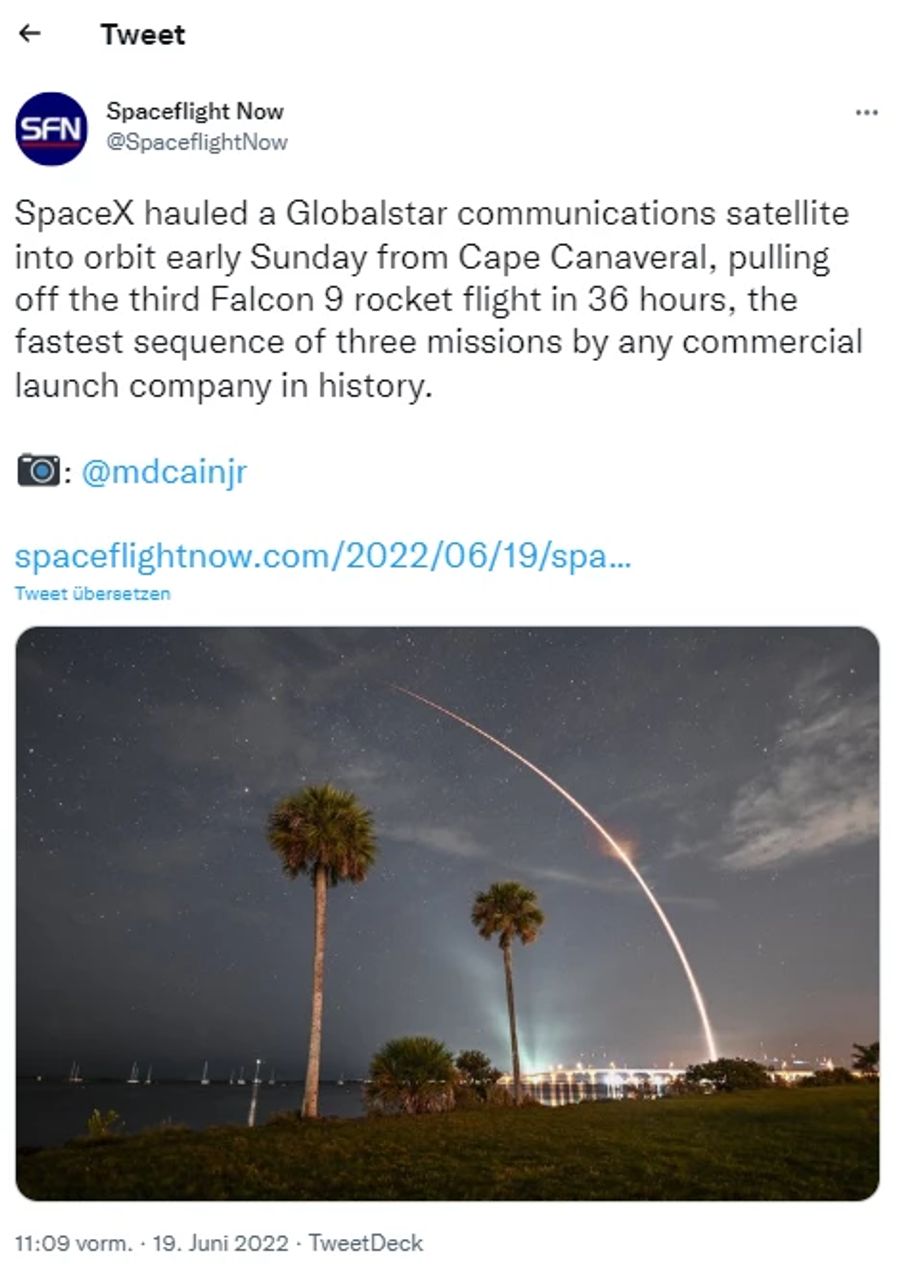 SpaceX Rakete