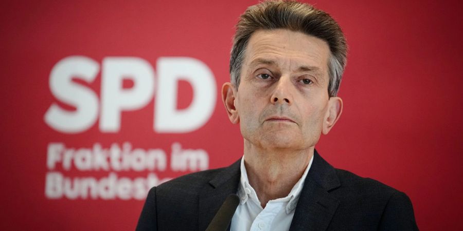 Der SPD-Fraktionsvorsitzende Rolf Mützenich.
