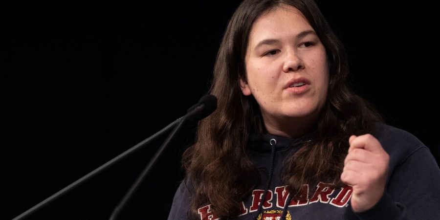 Die «JuLi»-Vorsitzende Franziska Brandmann.
