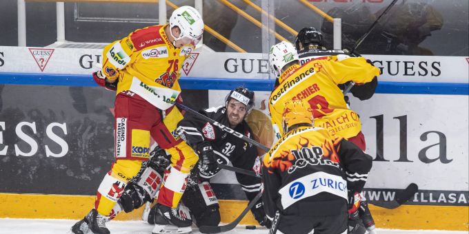 Lugano setzt sich gegen Biel durch. EHC Biel