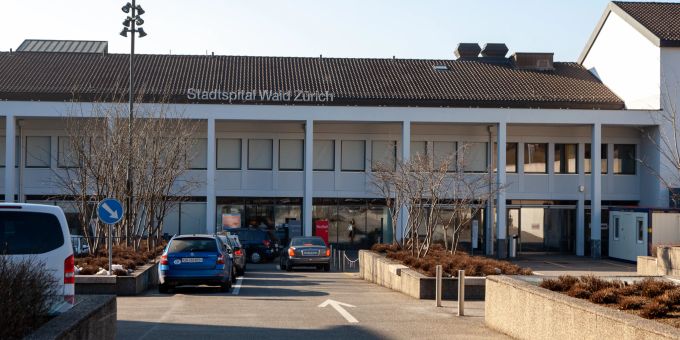 Das Stadtspital Zürich Waid. Das Stadtspital Zürich Waid.