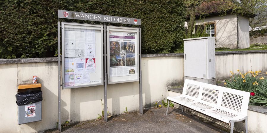 Die Gemeindekanzlei an der Dorfstrasse in Wangen bei Olten. Im Dezember 2020 lebten 5239 Einwohner in Wangen.