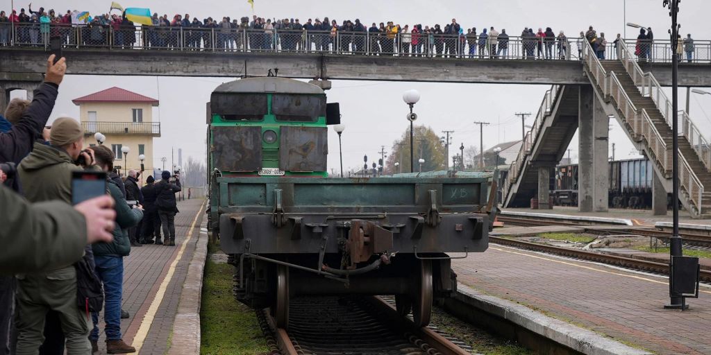 Zugverbindung von Kiew nach Cherson wiederhergestellt