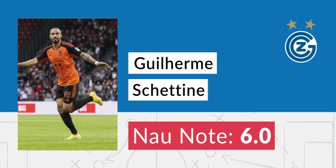 Die Nau.ch-Note für Guilherme Schettine von GC. gc