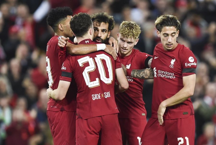 Liverpool schafft es mit einem Wert von 400 Millionen Schweizer Franken auf den vierten Platz.
