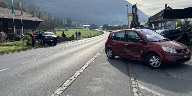 Rufi: Unfall beim Abbiegen