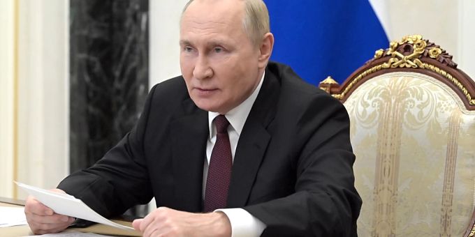 Russlands Präsident Wladimir Putin. Foto: Alexei Babushkin/Pool Sputnik Kremlin/AP/dpa putin