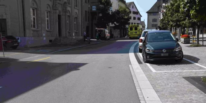 Mit E-Bike Selbstunfall verursacht.