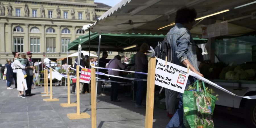 Coronavirus Bern Massnahmen Maskenpflicht