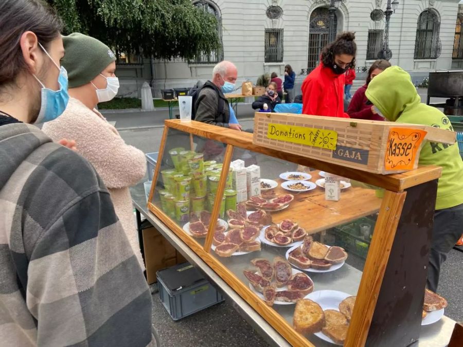 «Zmorge» gegen ein kleines Entgeld.