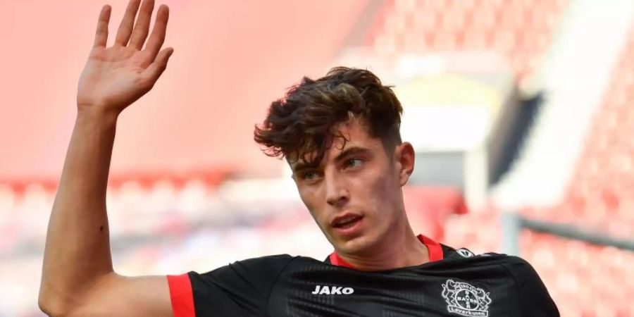 Havertz ist «eine Mischung aus Ballack und Özil, hat aber von den beiden nur die besten Eigenschaften in sich», meint Rudi Völler. Foto: Martin Meissner/AP-Pool/dpa