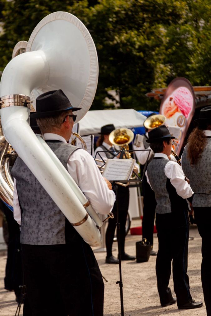 Stadtmusik Dietikon tritt am 1.August in einer Kleinformation auf.
