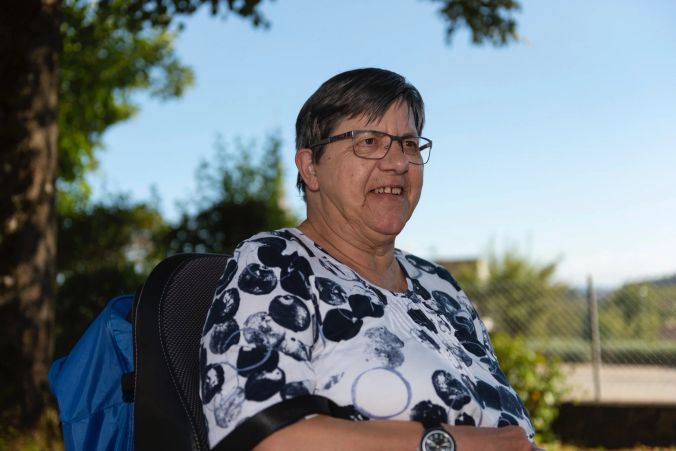 Elisabeth Mäder ist gerne unter Leuten und freut sich auch über Besuch.