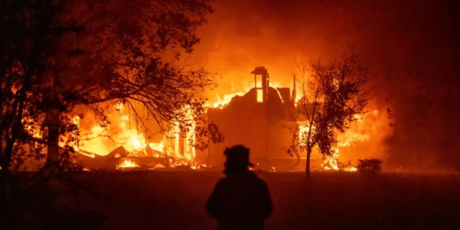 Feuer in Vacaville