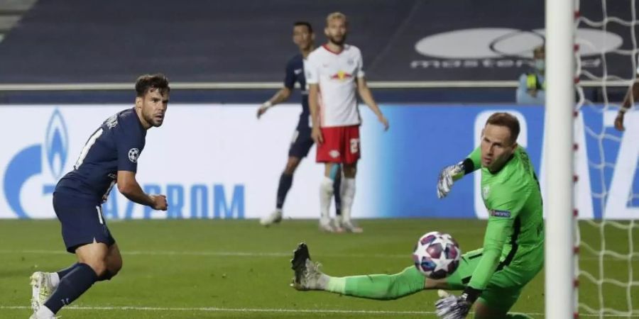 Juan Bernat erzielte im Halbfinale gegen RB Leipzig ein Tor. Foto: Manu Fernandez/AP POOL/dpa