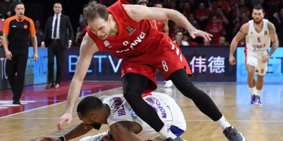 Muss Bayerns Basketballer verlassen: Petteri Koponen. Foto: Angelika Warmuth/dpa